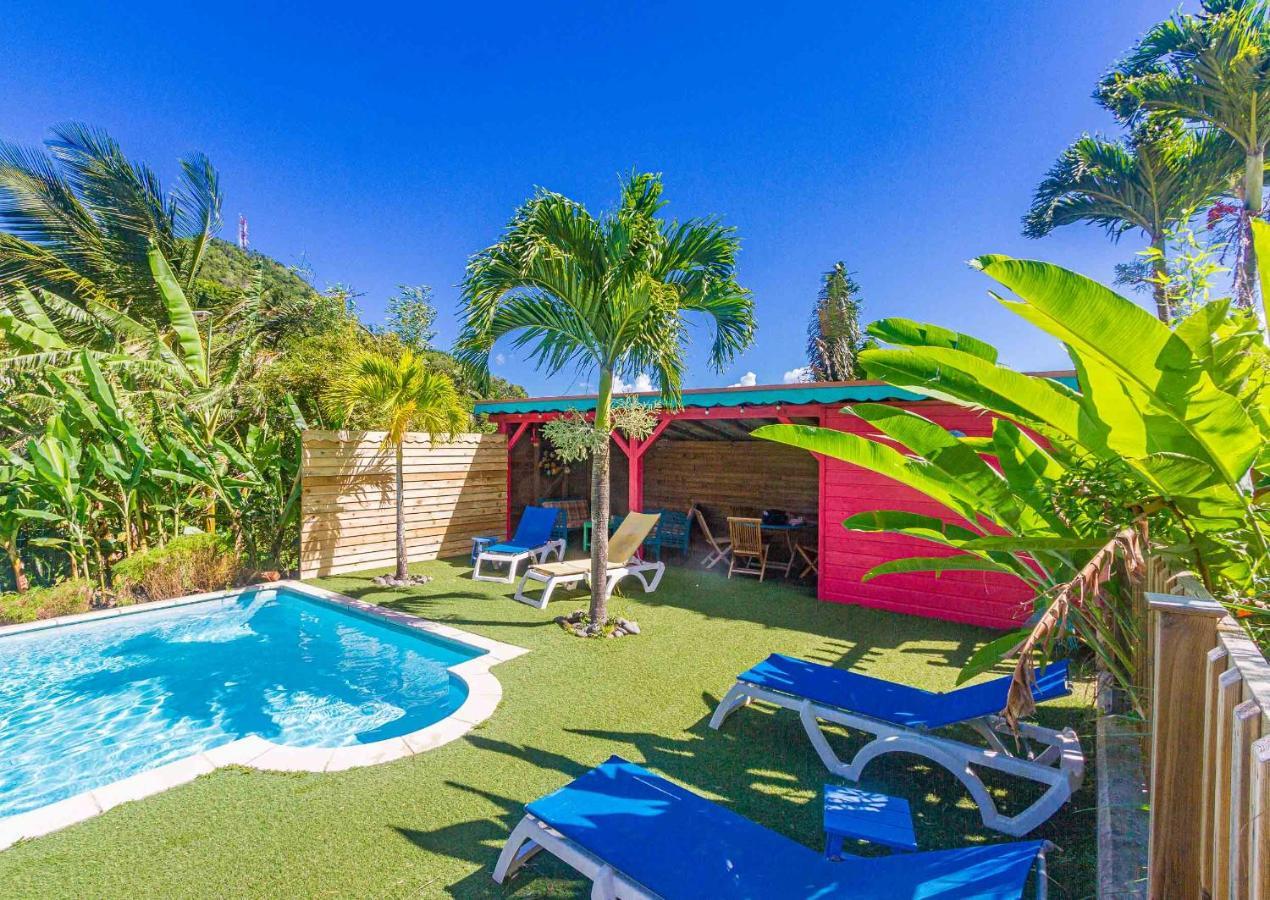Piton Bungalows Ecolodges Deshaies Bagian luar foto
