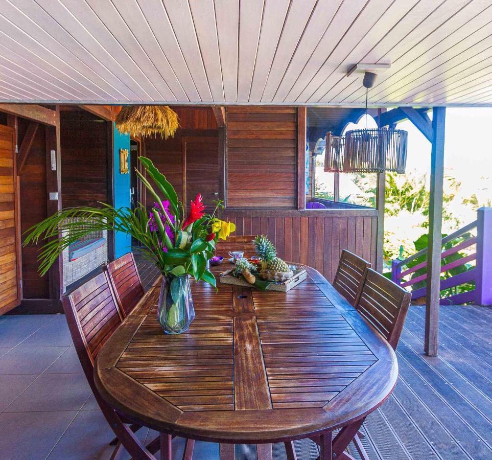 Piton Bungalows Ecolodges Deshaies Bagian luar foto