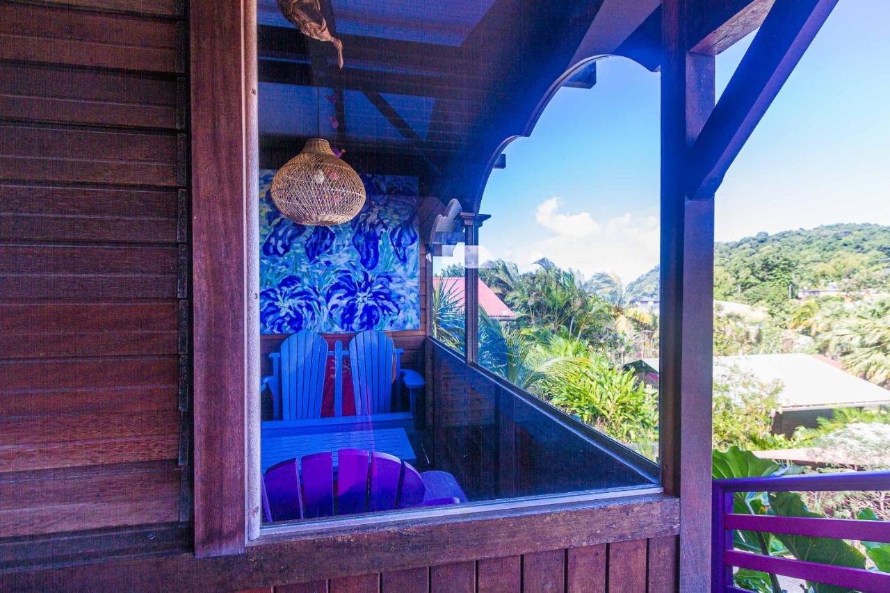 Piton Bungalows Ecolodges Deshaies Bagian luar foto