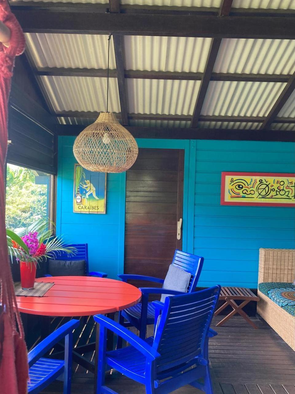Piton Bungalows Ecolodges Deshaies Bagian luar foto