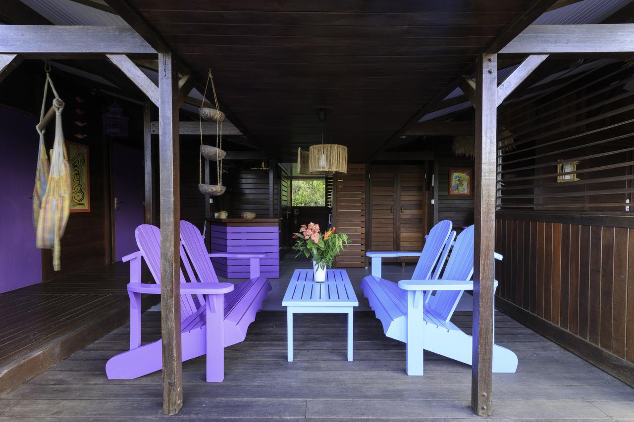 Piton Bungalows Ecolodges Deshaies Bagian luar foto