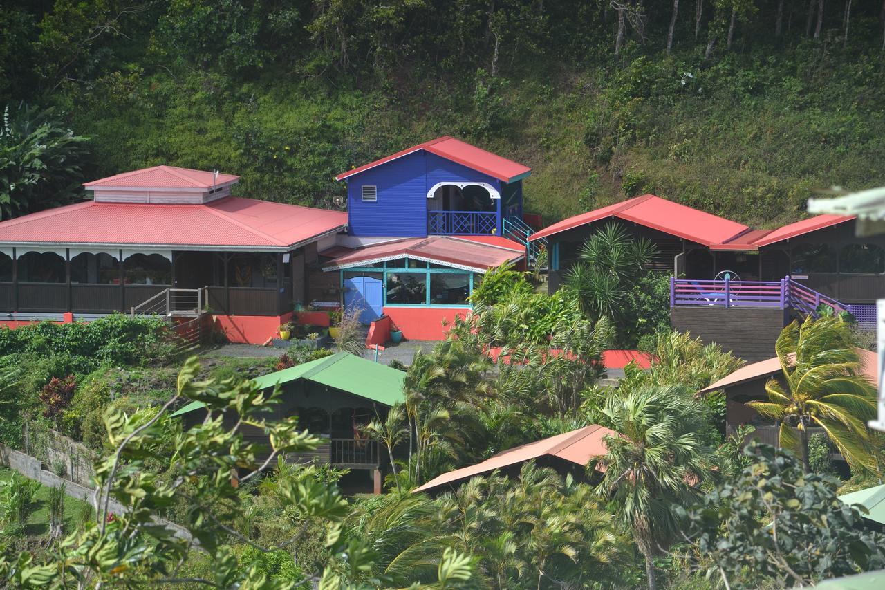 Piton Bungalows Ecolodges Deshaies Bagian luar foto
