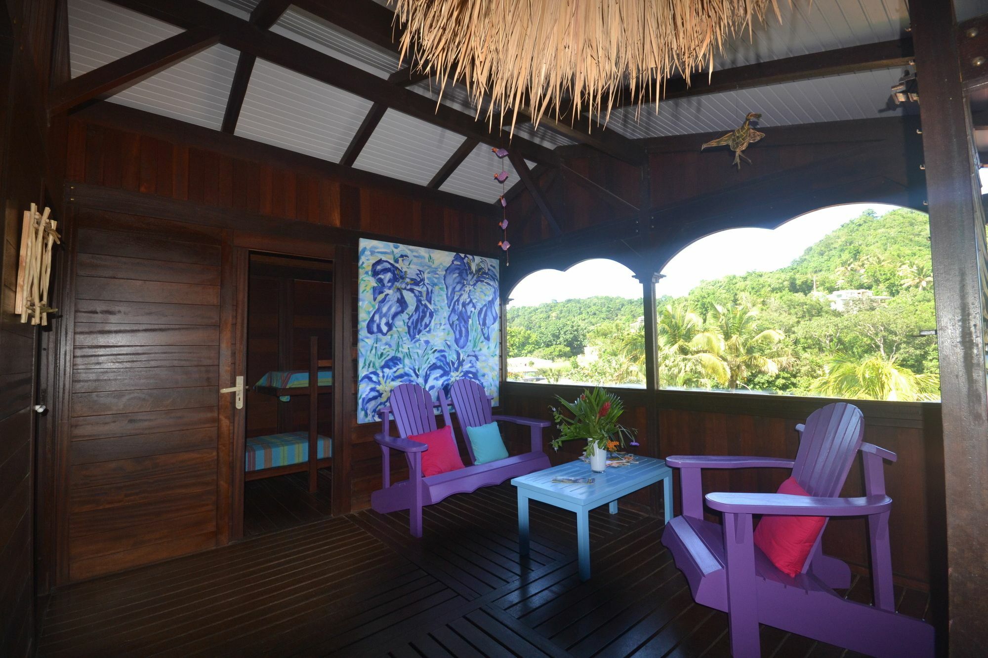 Piton Bungalows Ecolodges Deshaies Bagian luar foto